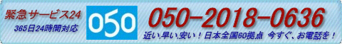 緊急サービス24:050-2018-0636